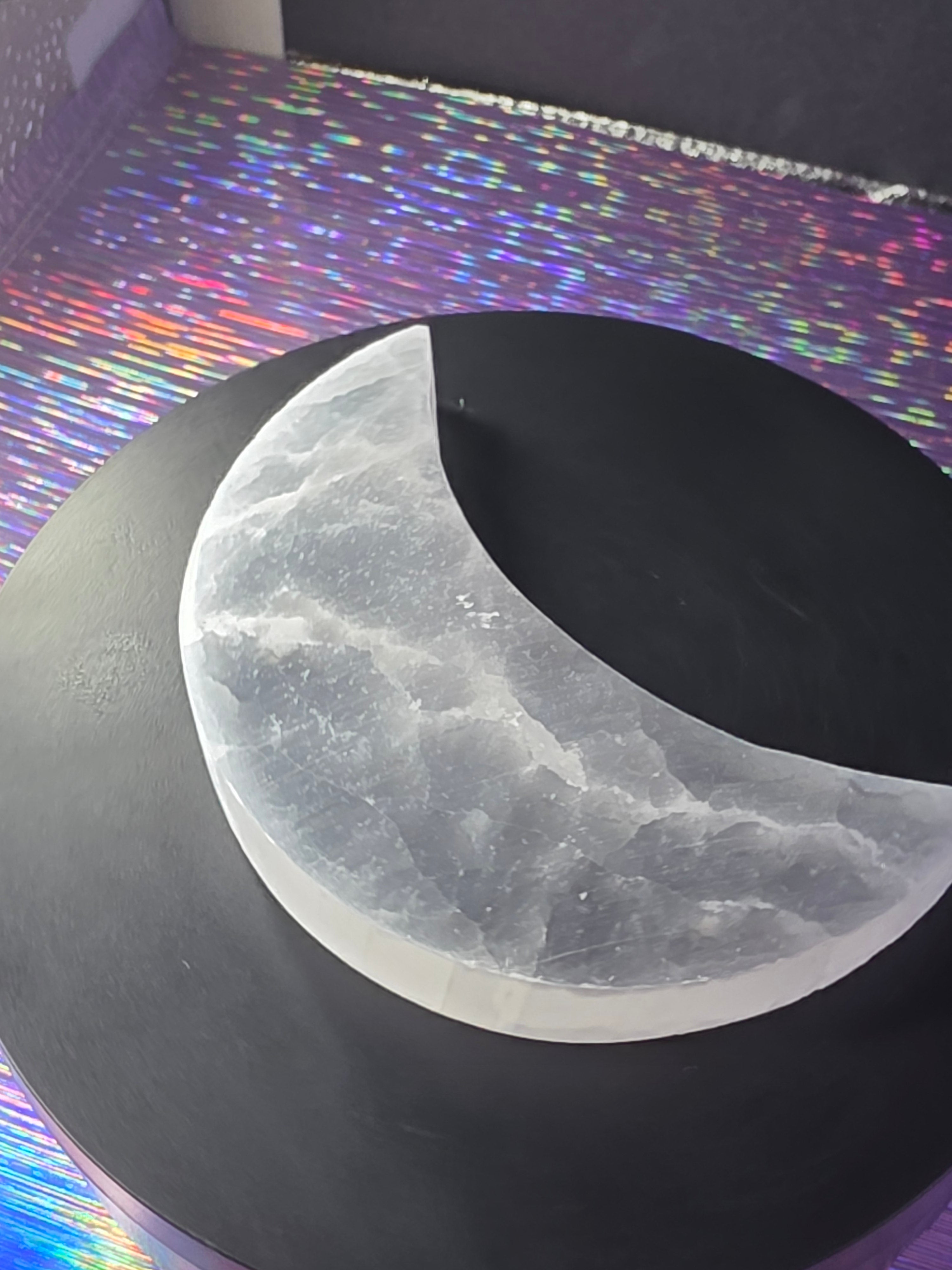 Selenite Moon B