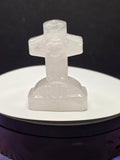 Clear Quartz RIP Headstone B