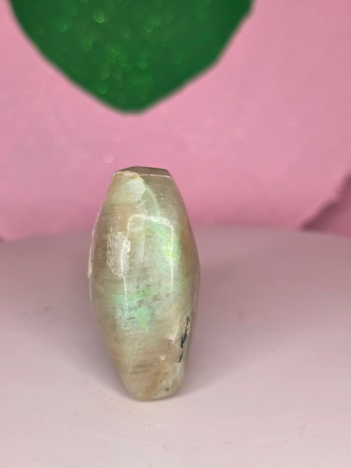 Garnierite Green Moonstone Heart Small