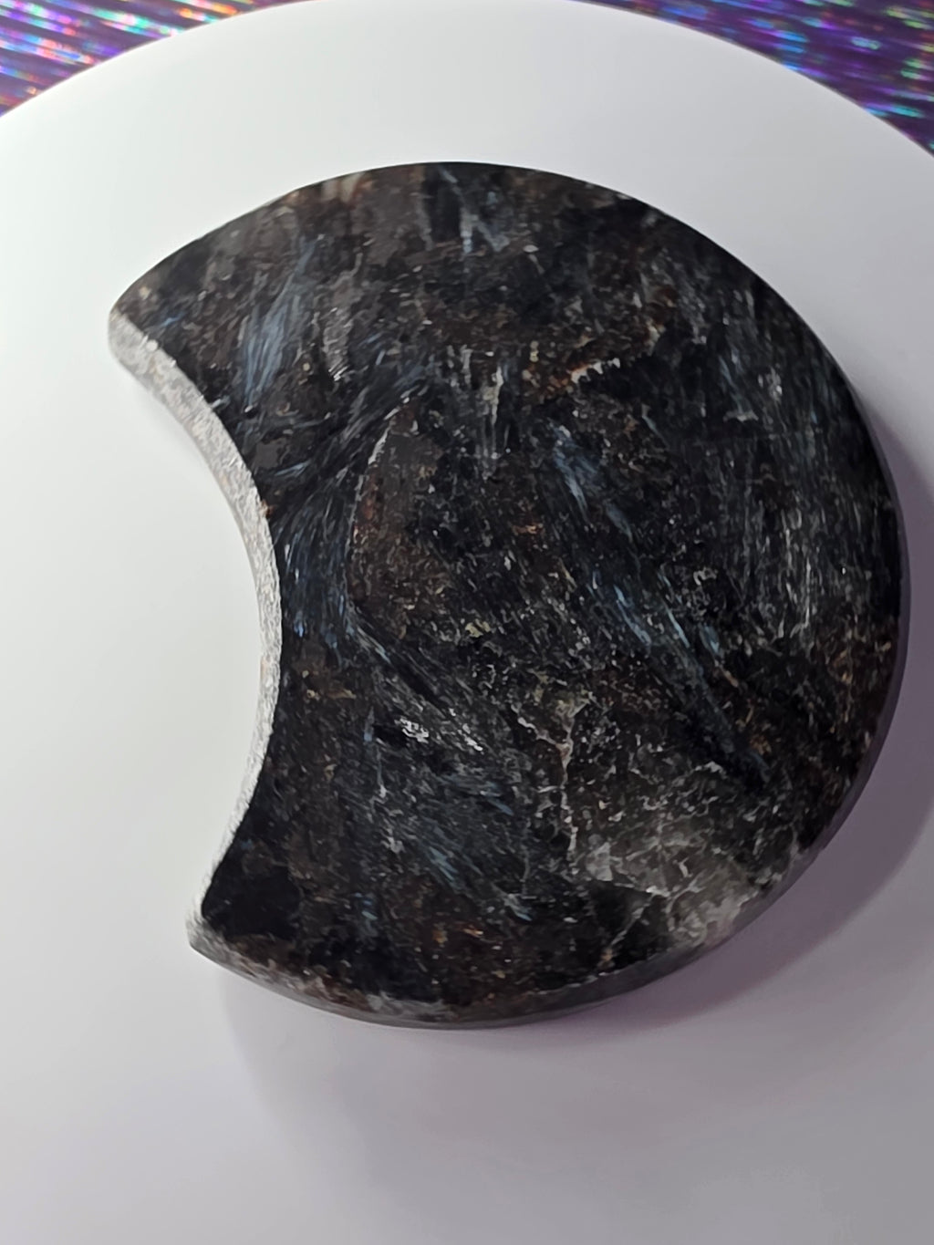 Arfvedsonite with Garnet Moon D