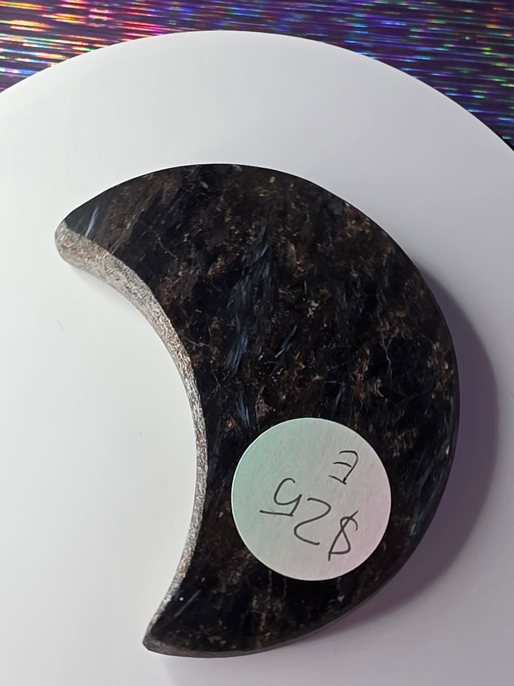 Arfvedsonite with Garnet Moon E