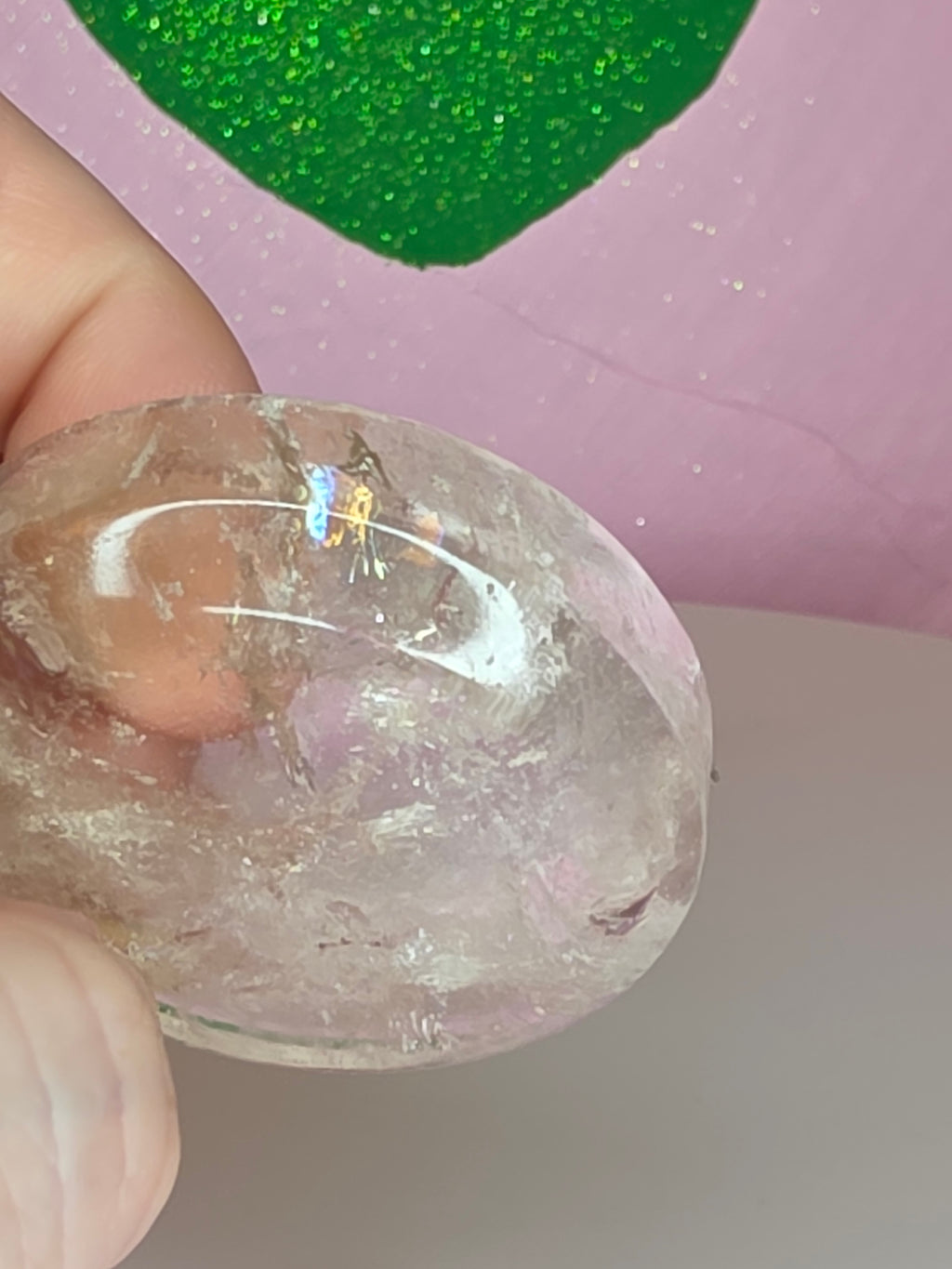 Clear Quartz Sphere Holder B